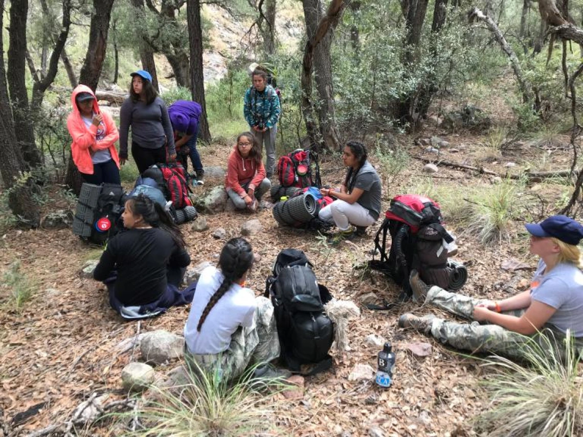 GALS hanging out in the wilderness