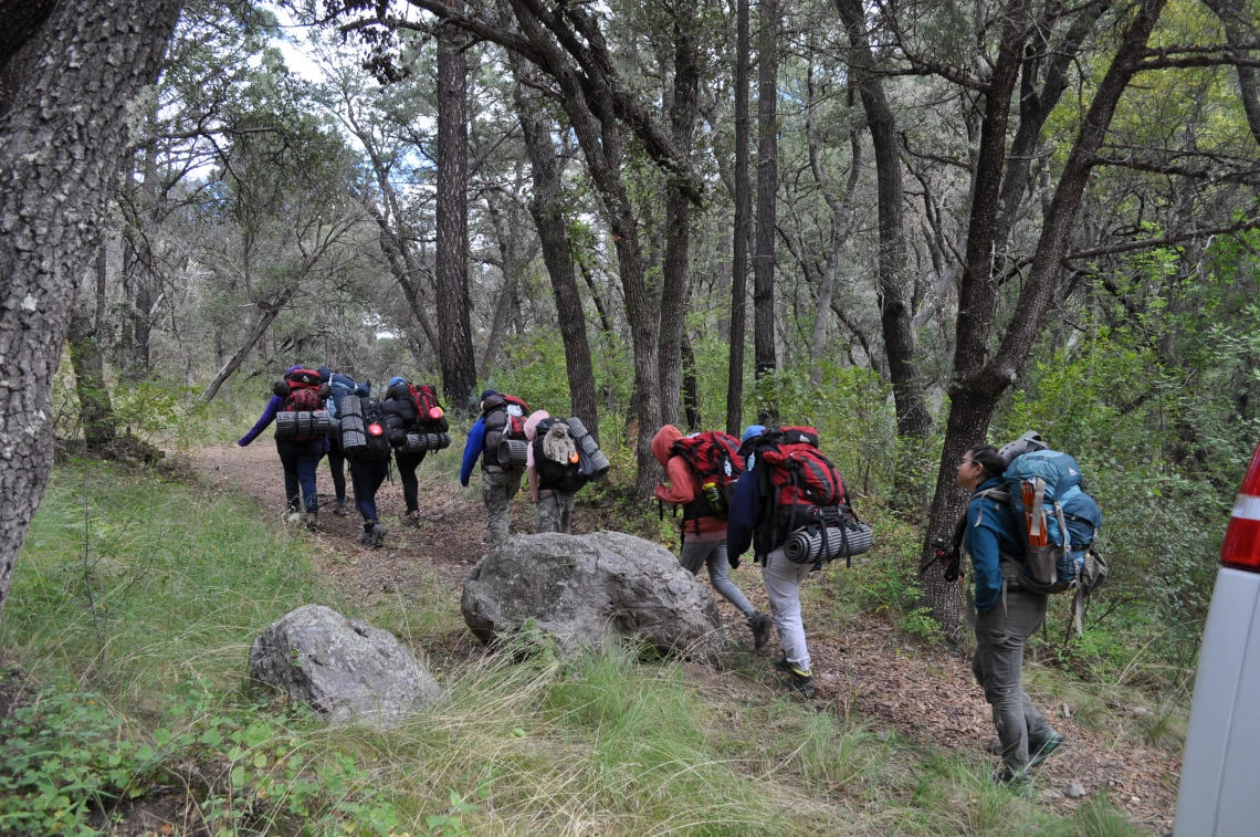 Hiking in the Chiricahuas!